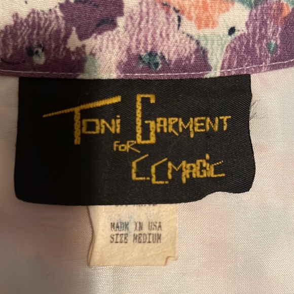 Floral Linen Feel Jacket - Picture 4 of 4